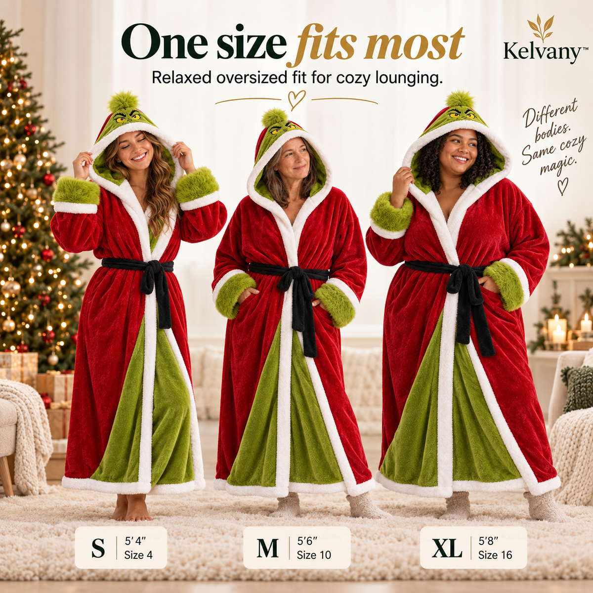 Kelvany™ Heated Sherpa Robe