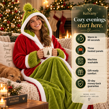 Kelvany™ Heated Sherpa Robe